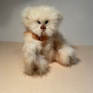 NWT Apricot Mink Fur Bear